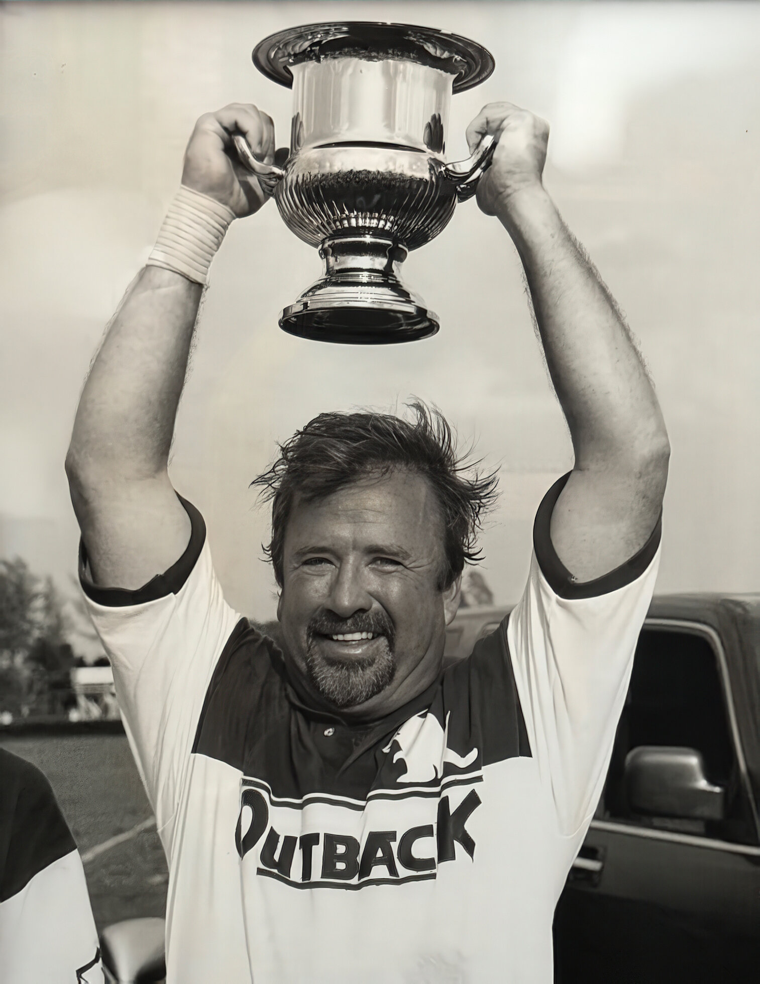 Tim Gannon with U.S. Open Championship Trophy