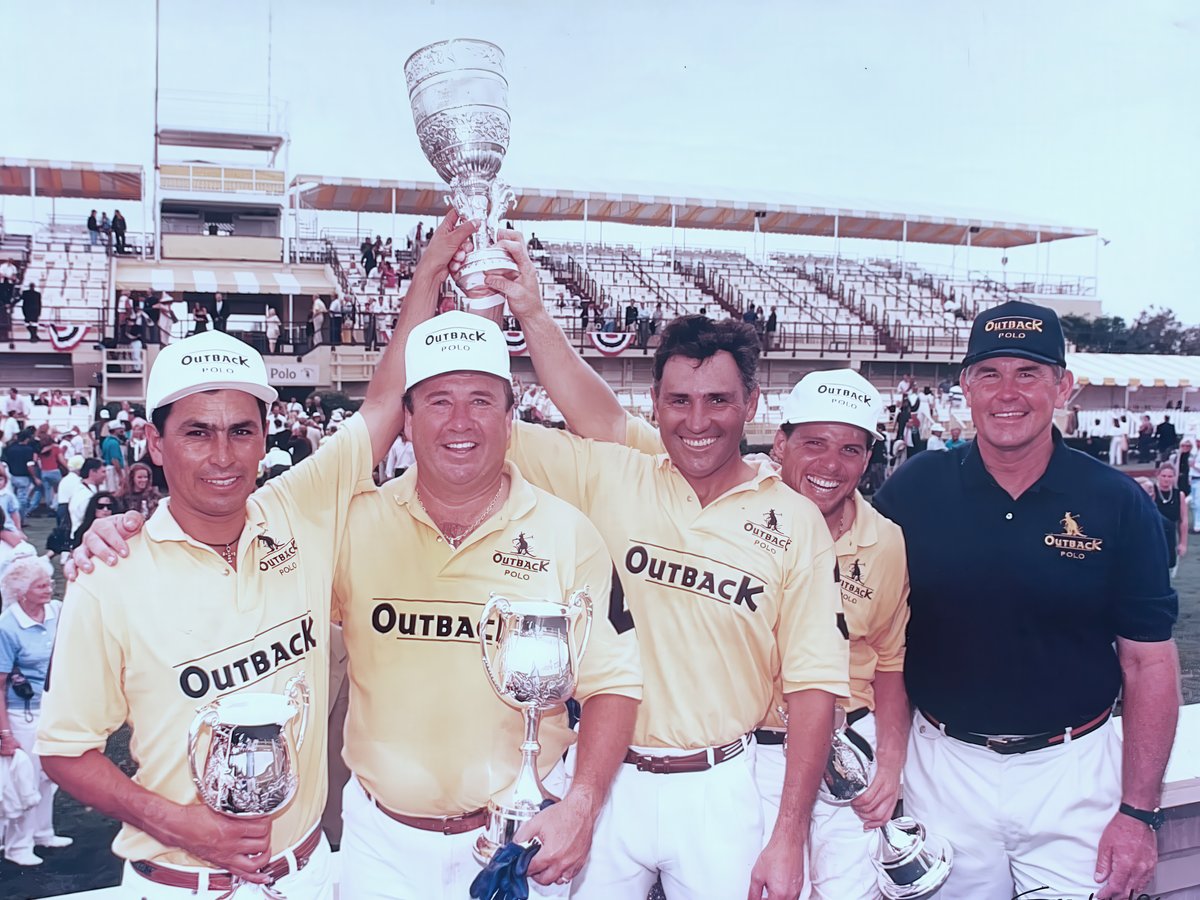 U.S. Open champions. Vale Aguilar, Memo Gracida, Mike Azzara, and Coach Joe Barry.