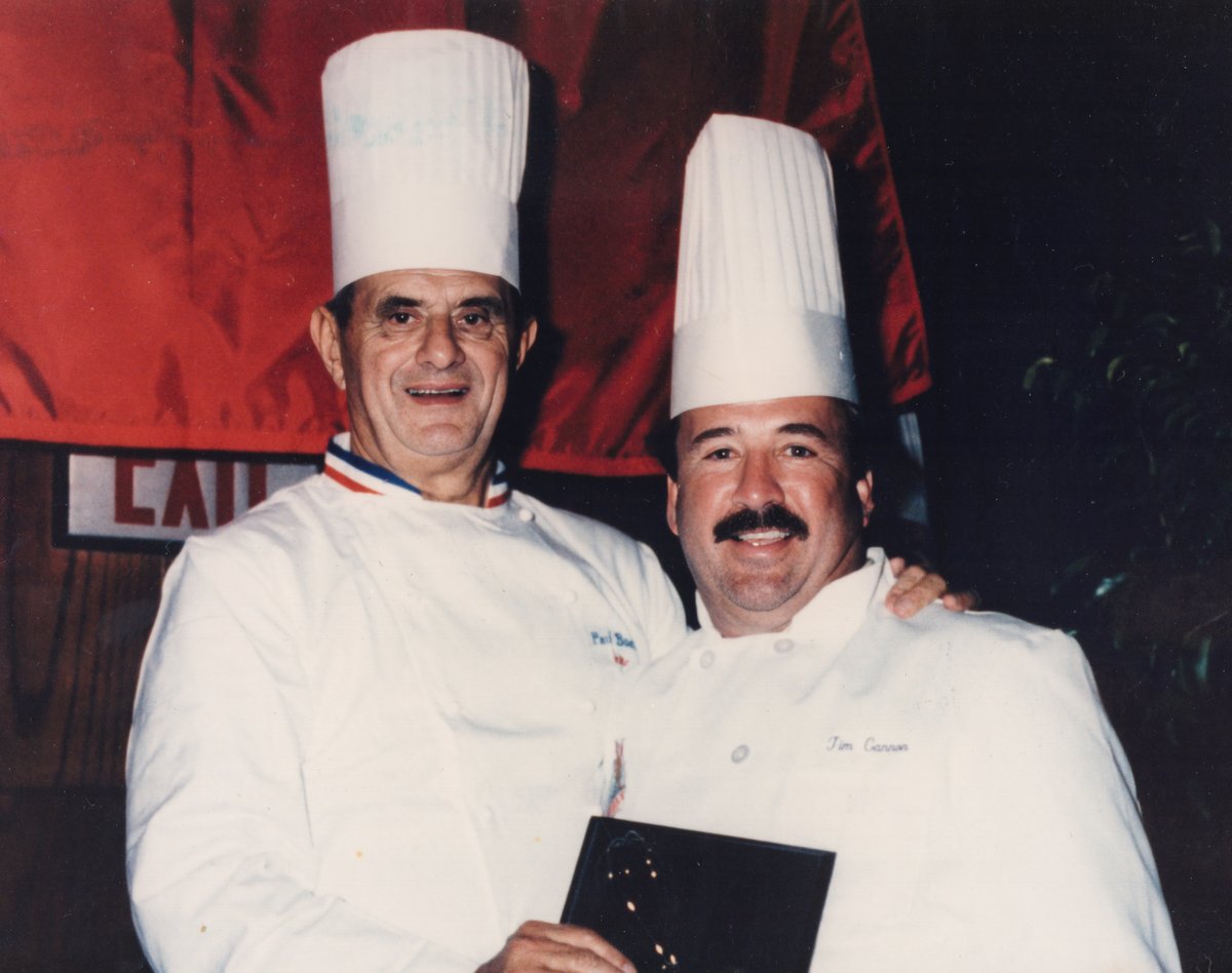 With Chef Paul Bocuse, New Orleans.